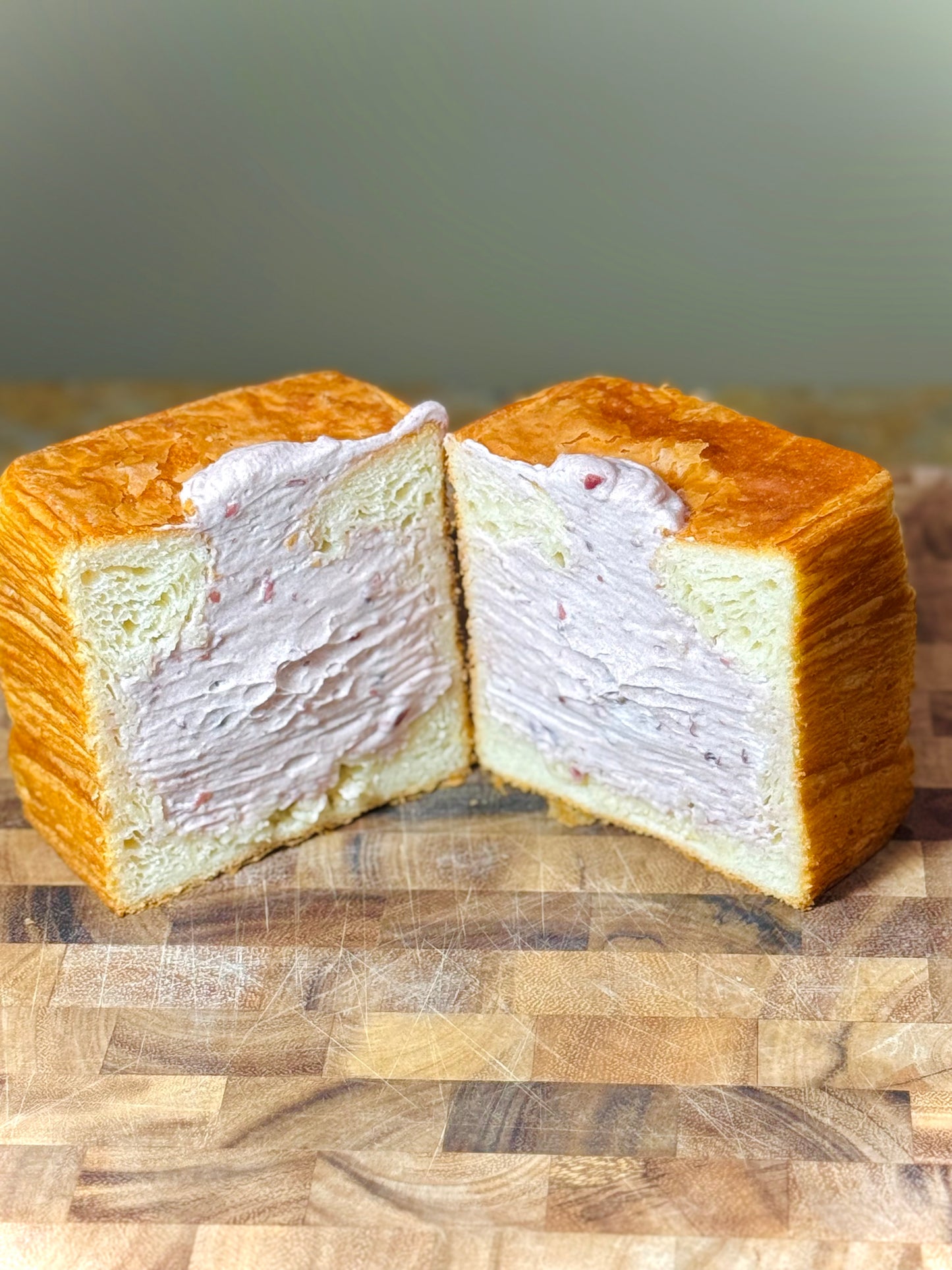 The Pastry Tissue Bread with Red Bean Cream