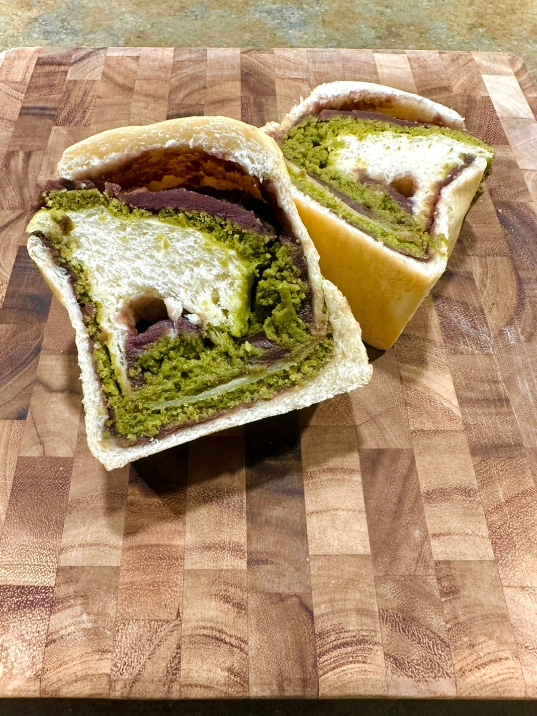 The Matcha Red Bean Loaf