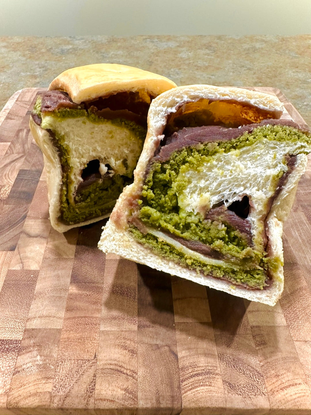 The Matcha Red Bean Loaf