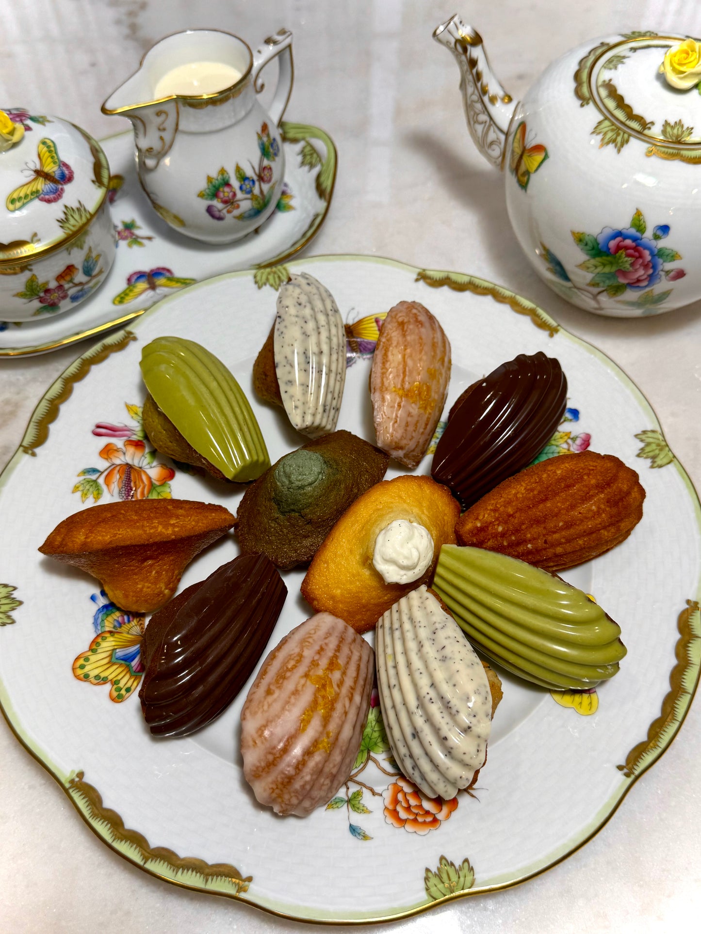 The Lemon Glazed Madeleine