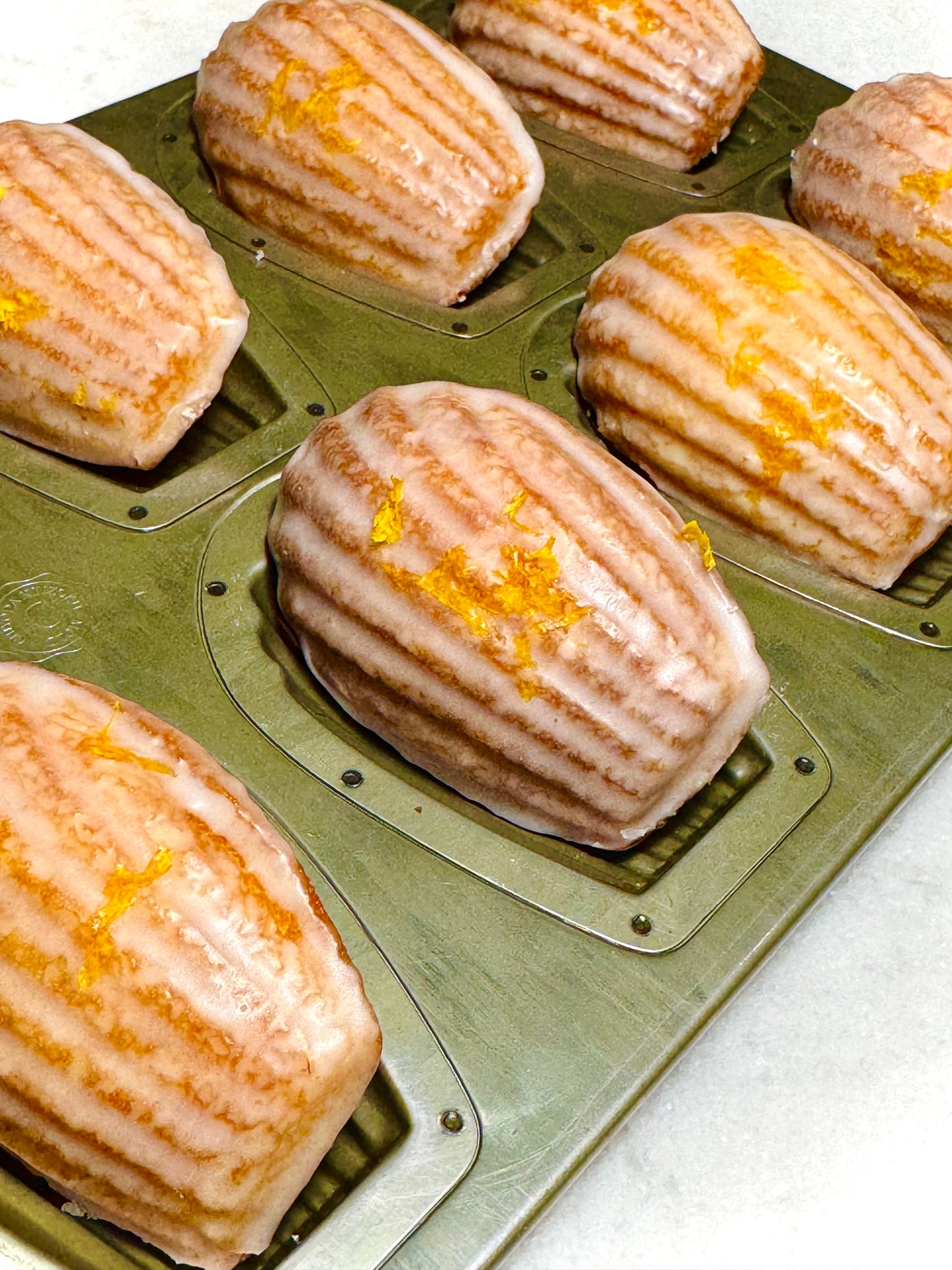 The Lemon Glazed Madeleine