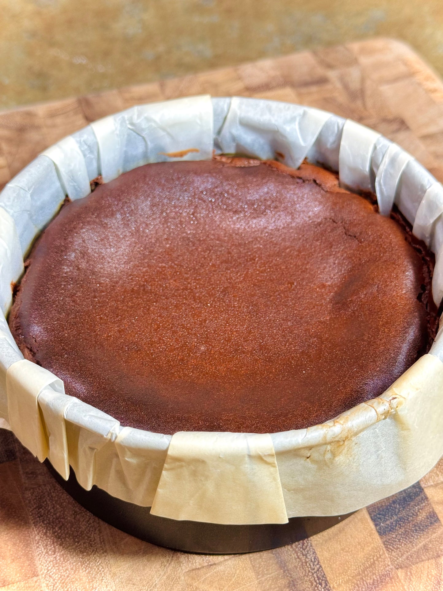 Chocolate Basque Burnt Cheesecake [6 inches / Last Order at 8pm]