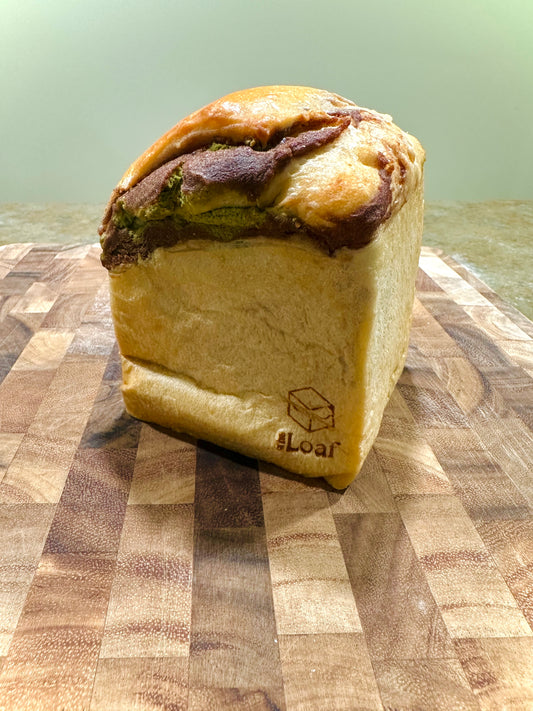 The Matcha Red Bean Loaf