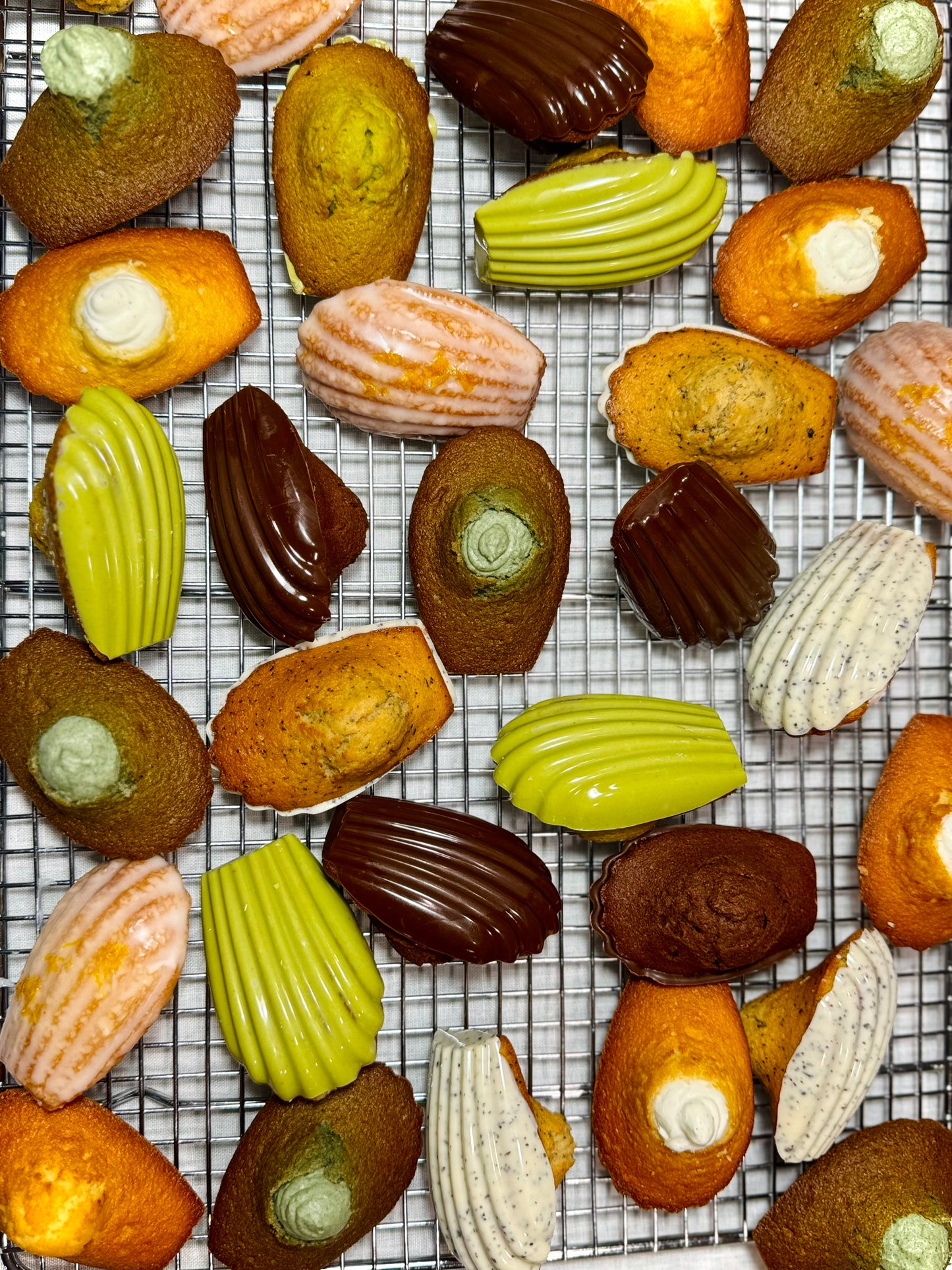 The Earl Grey White Chocolate Glazed Madeleine